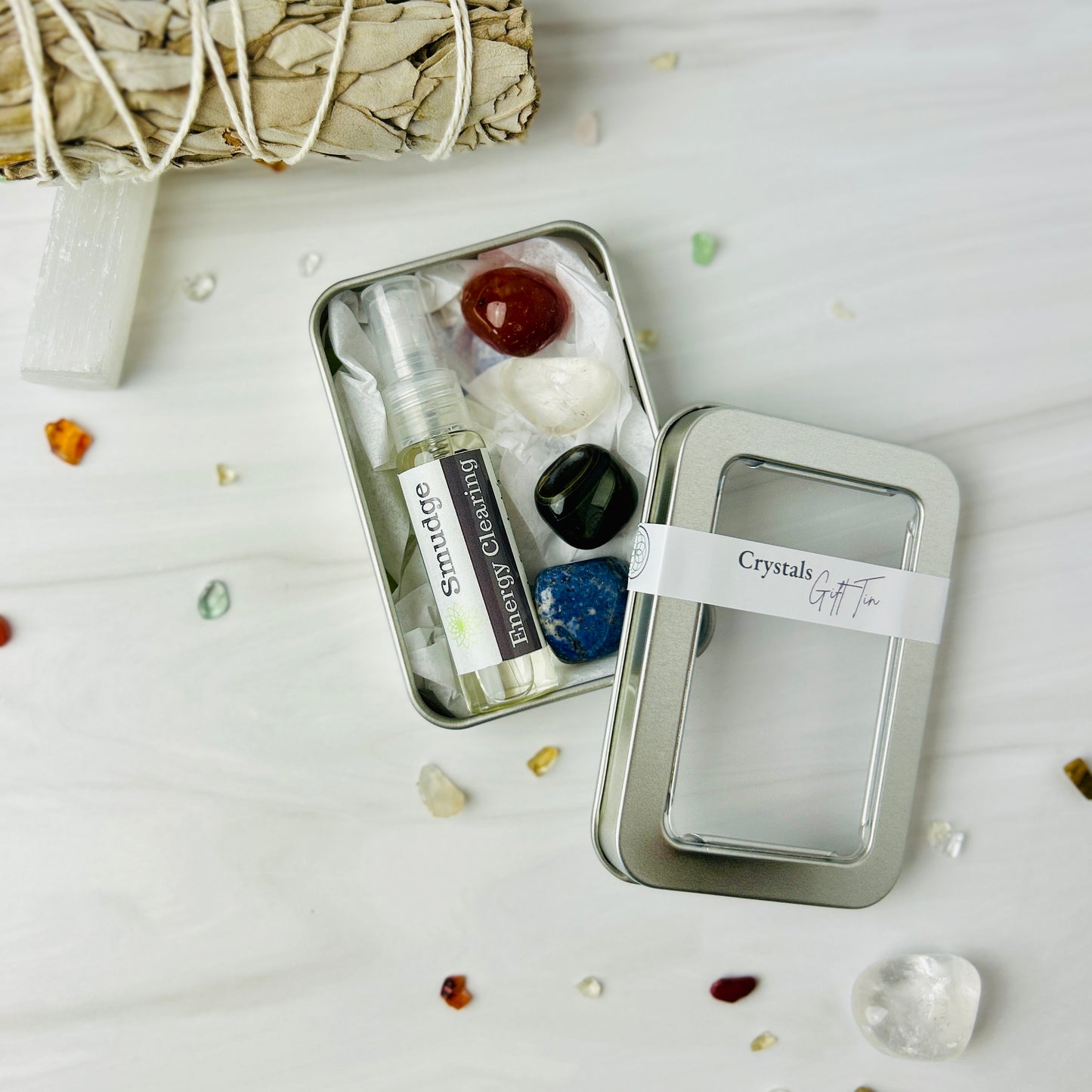 Crystal &Smudge Gift Set
