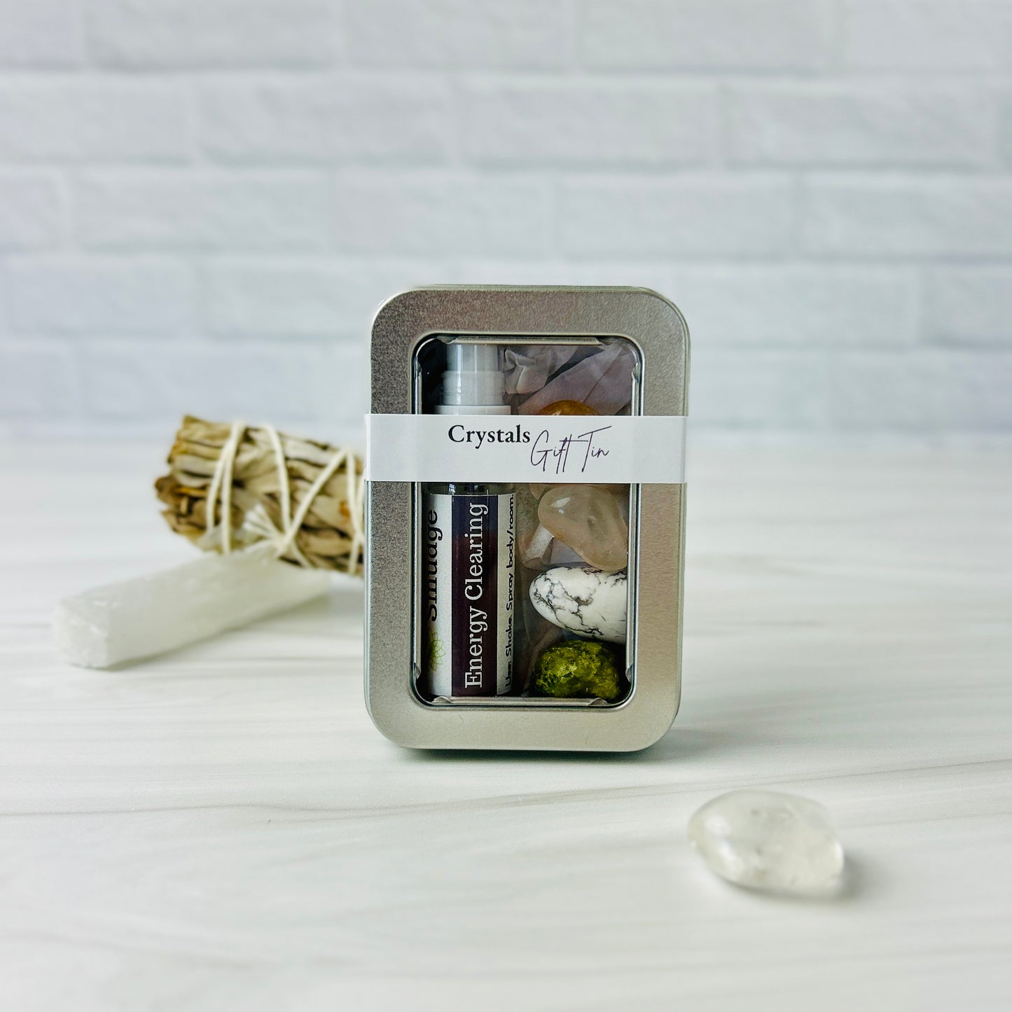Crystal &Smudge Gift Set