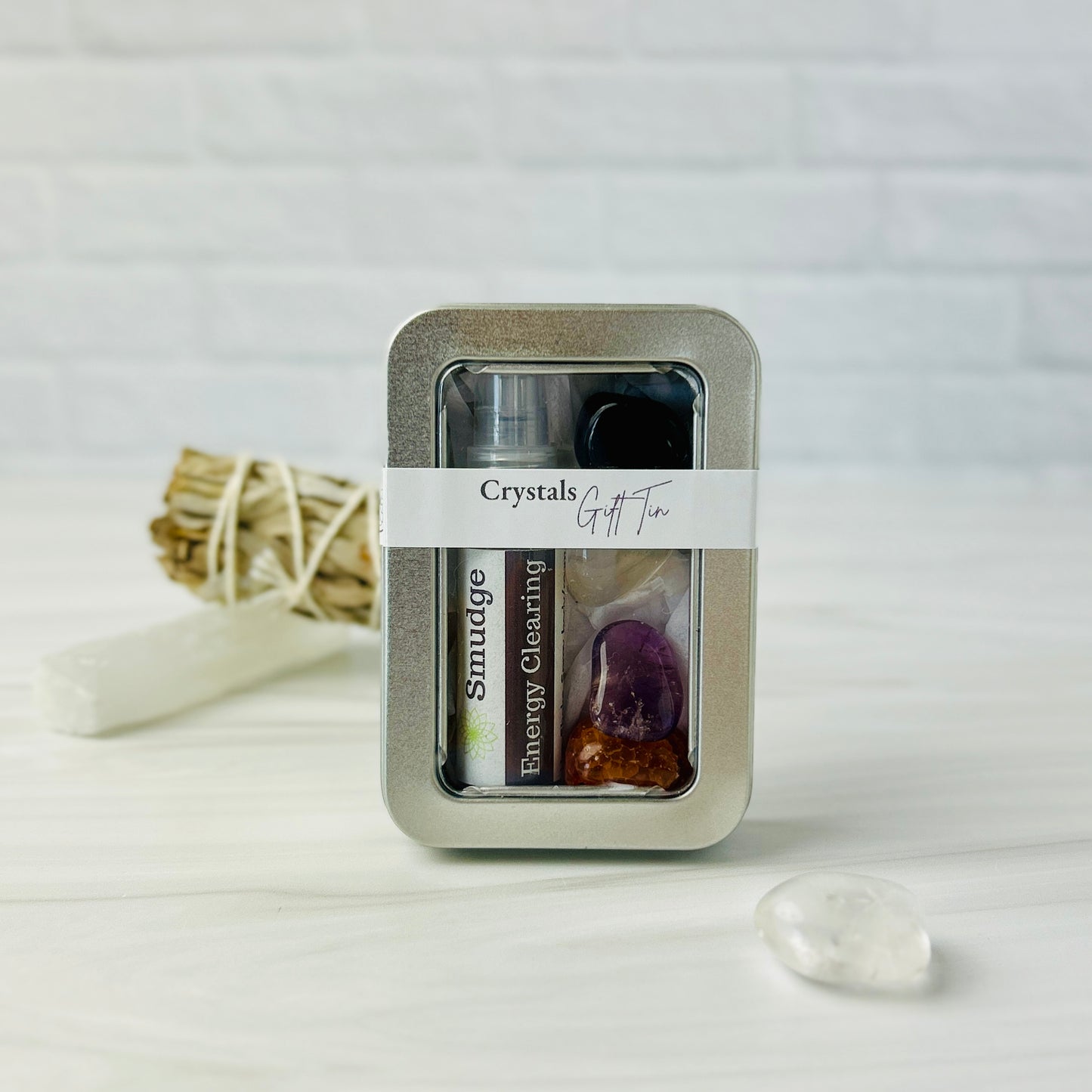 Crystal &Smudge Gift Set