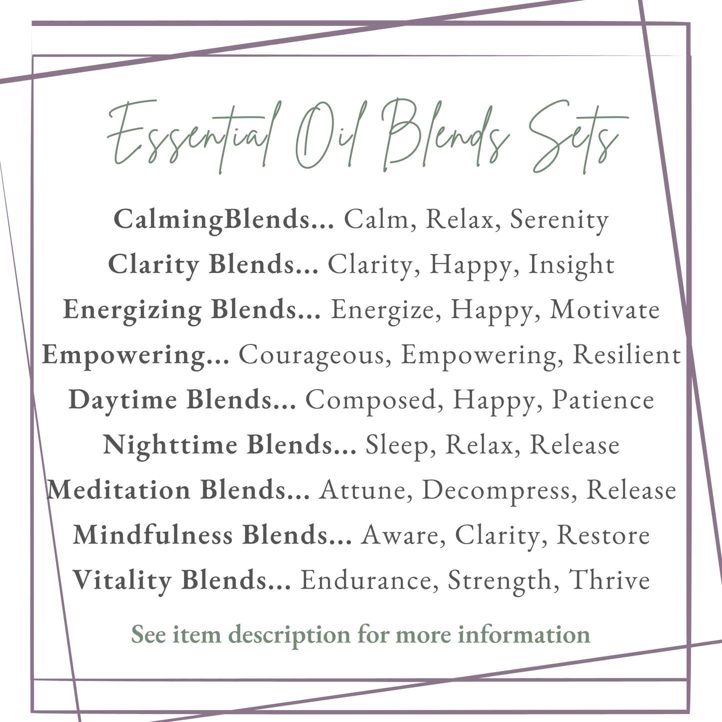 Aromatherapy Gift Tin