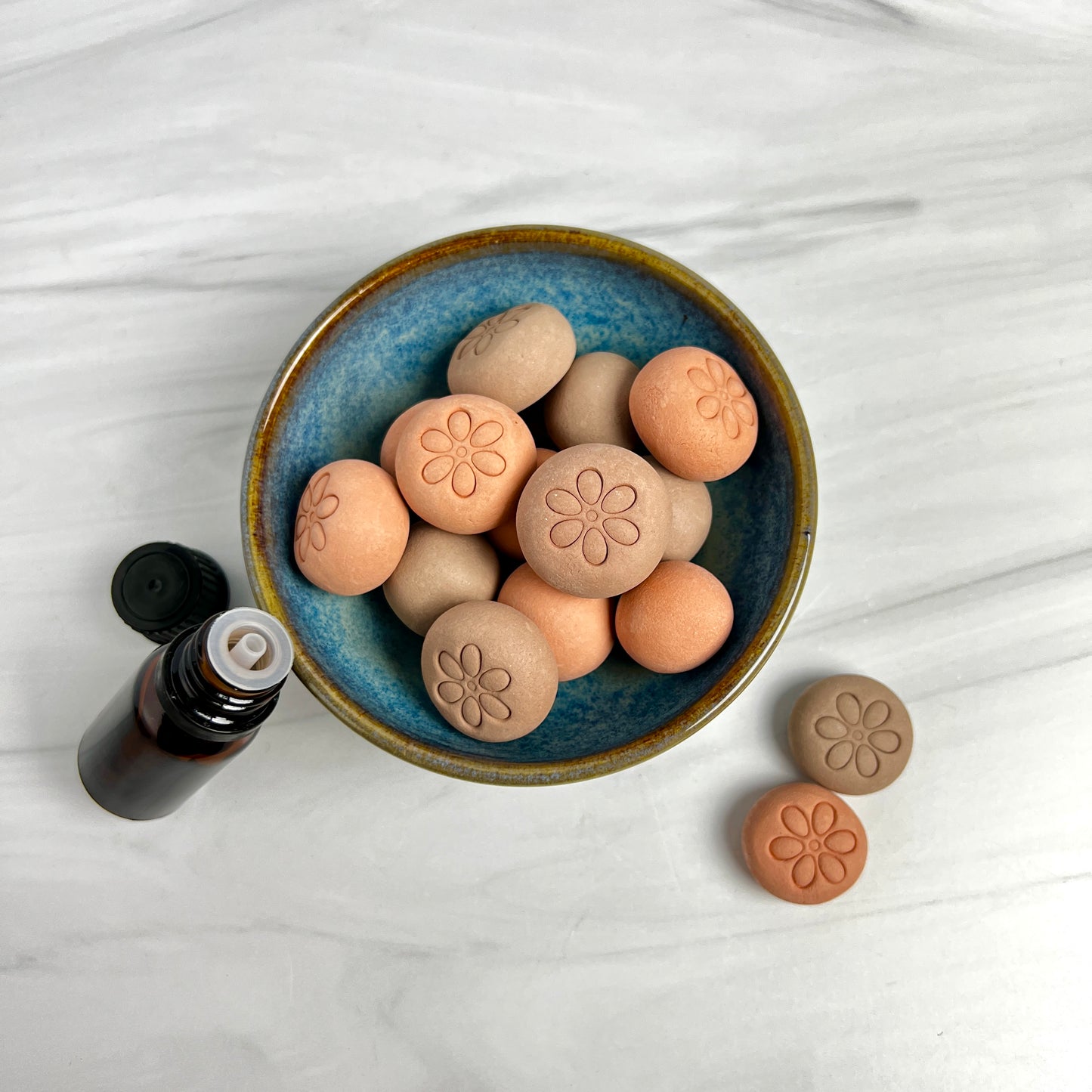 Terra & Brown Essential Oil Diffuser Stones