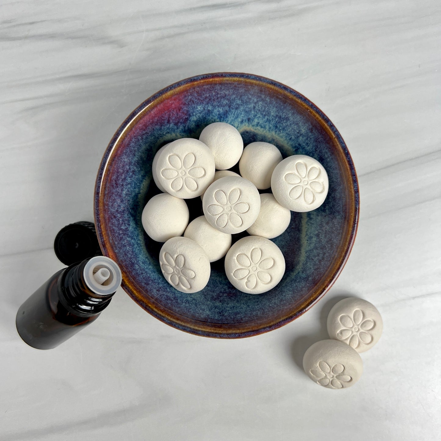White Clay Essential Oil Diffuser Stones