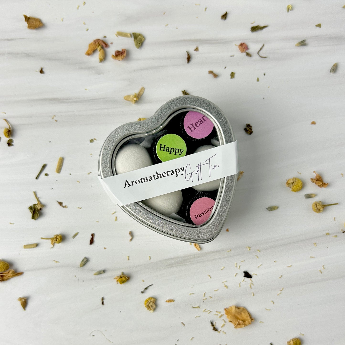 Heart Aromatherapy Gift Tin
