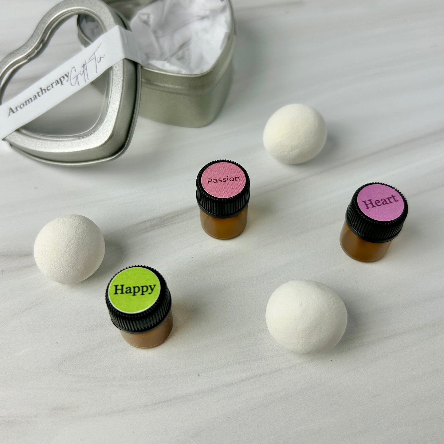 Heart Aromatherapy Gift Tin