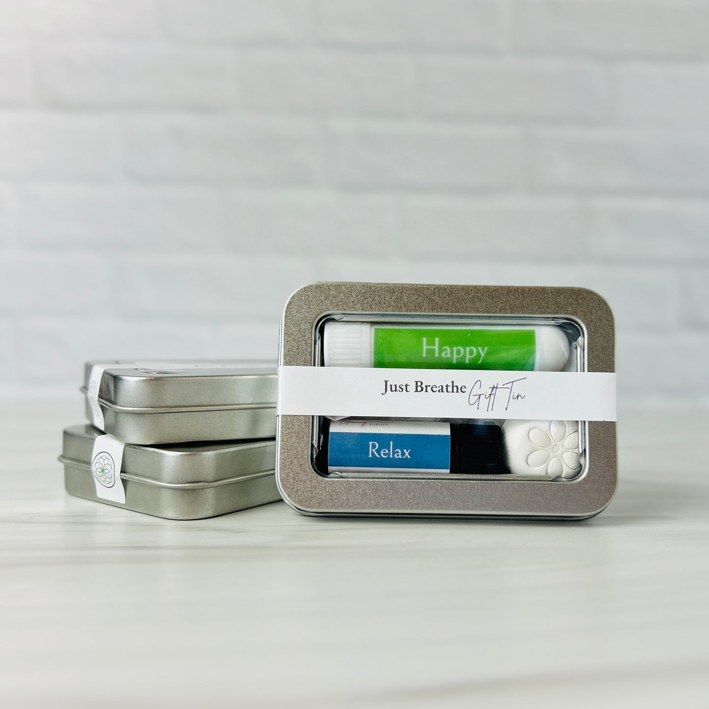 Just Breathe Aromatherapy Gift Tin