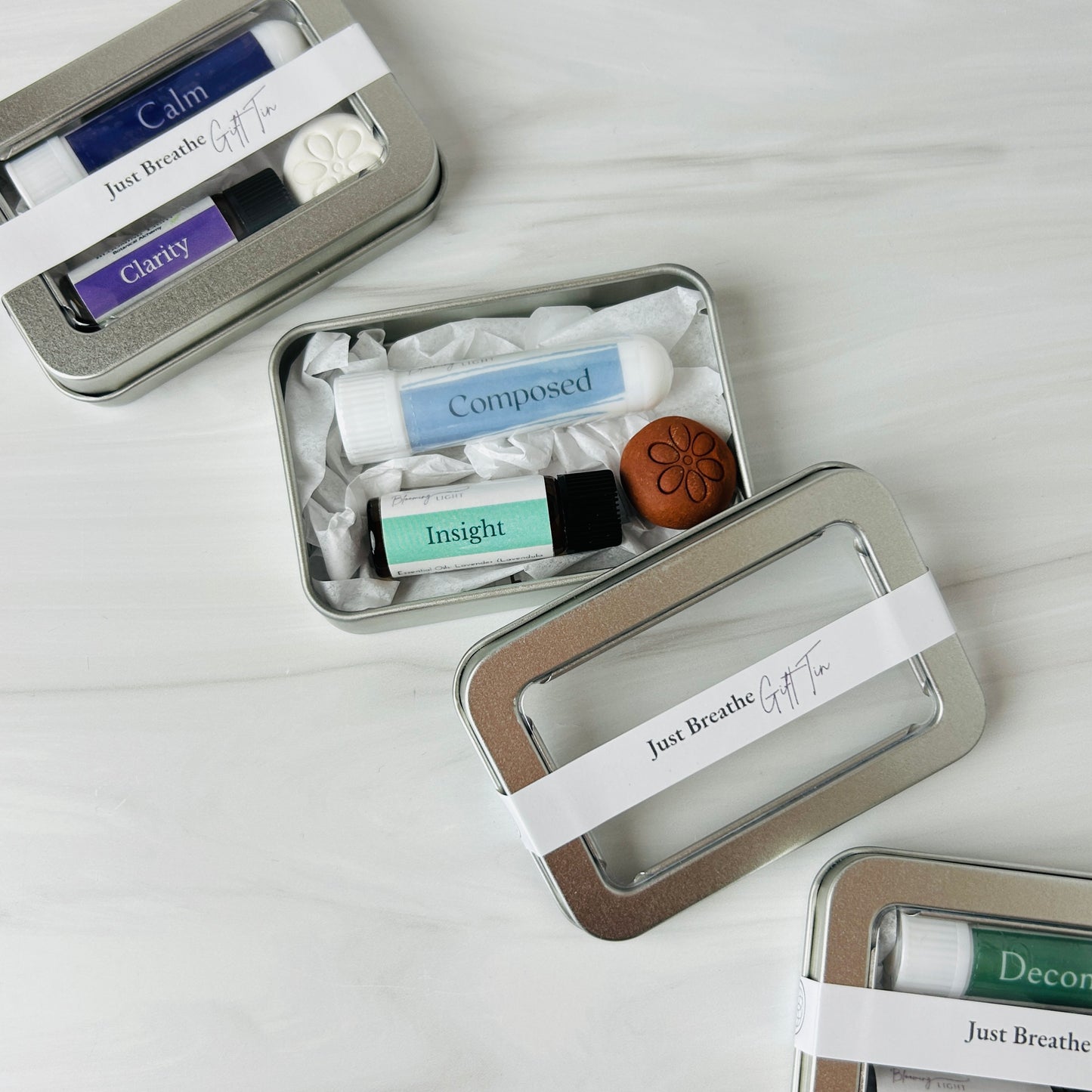Just Breathe Aromatherapy Gift Tin