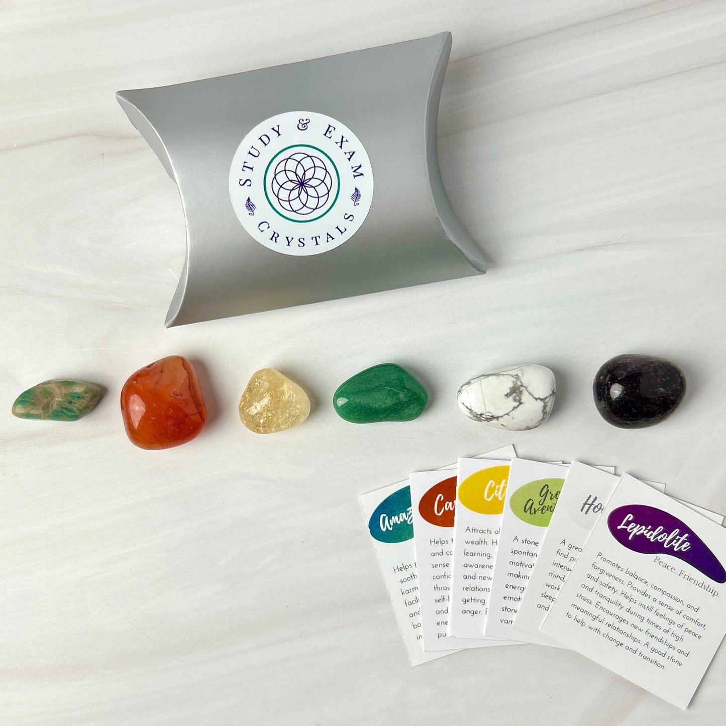 Study & Exam Crystal Set