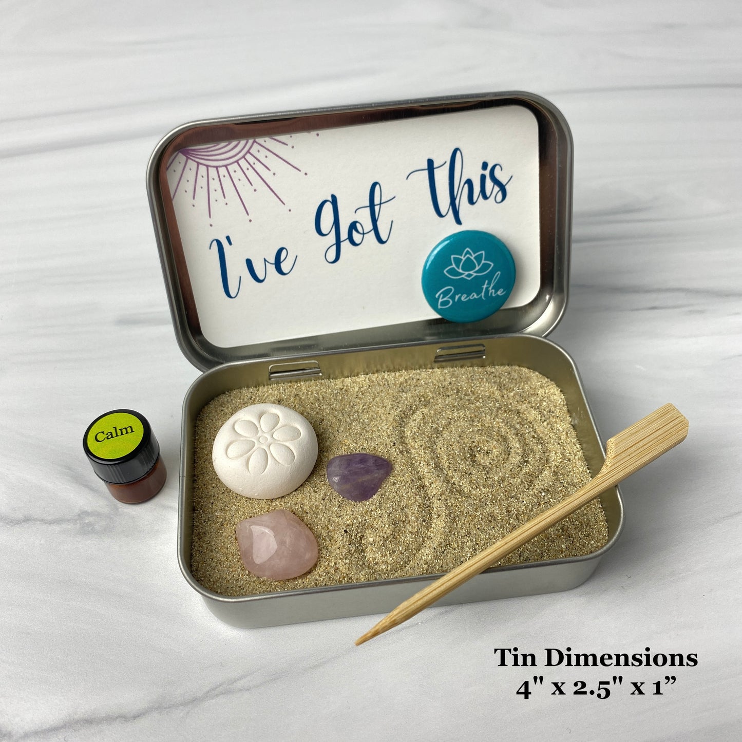 A Moment of Zen mini zen garden Kit