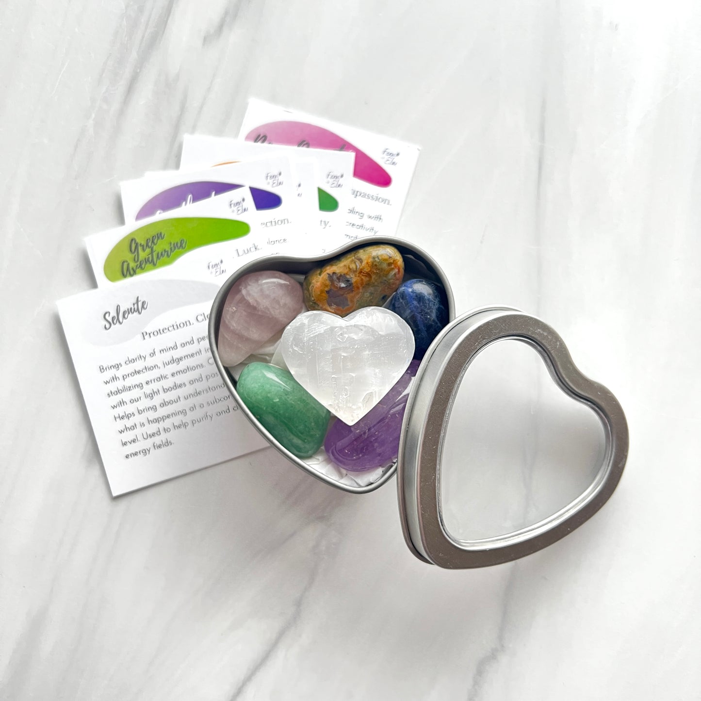 Heart Crystal Mystery Box