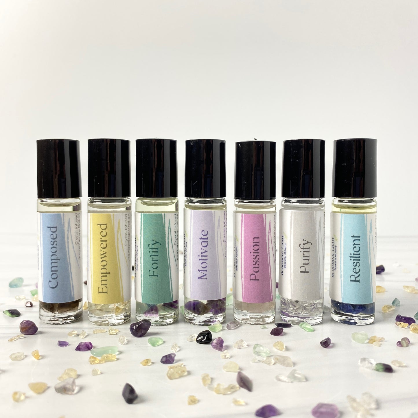Crystal Infused Aromatherapy Roll-ons