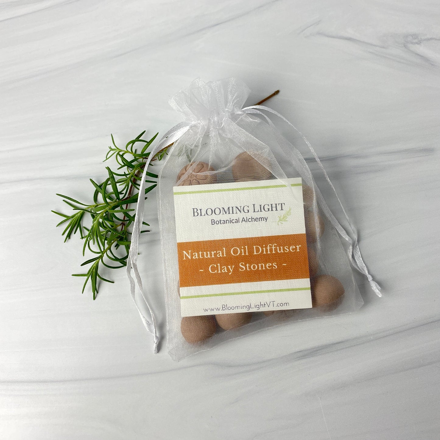 Brown Clay Diffusing Stones