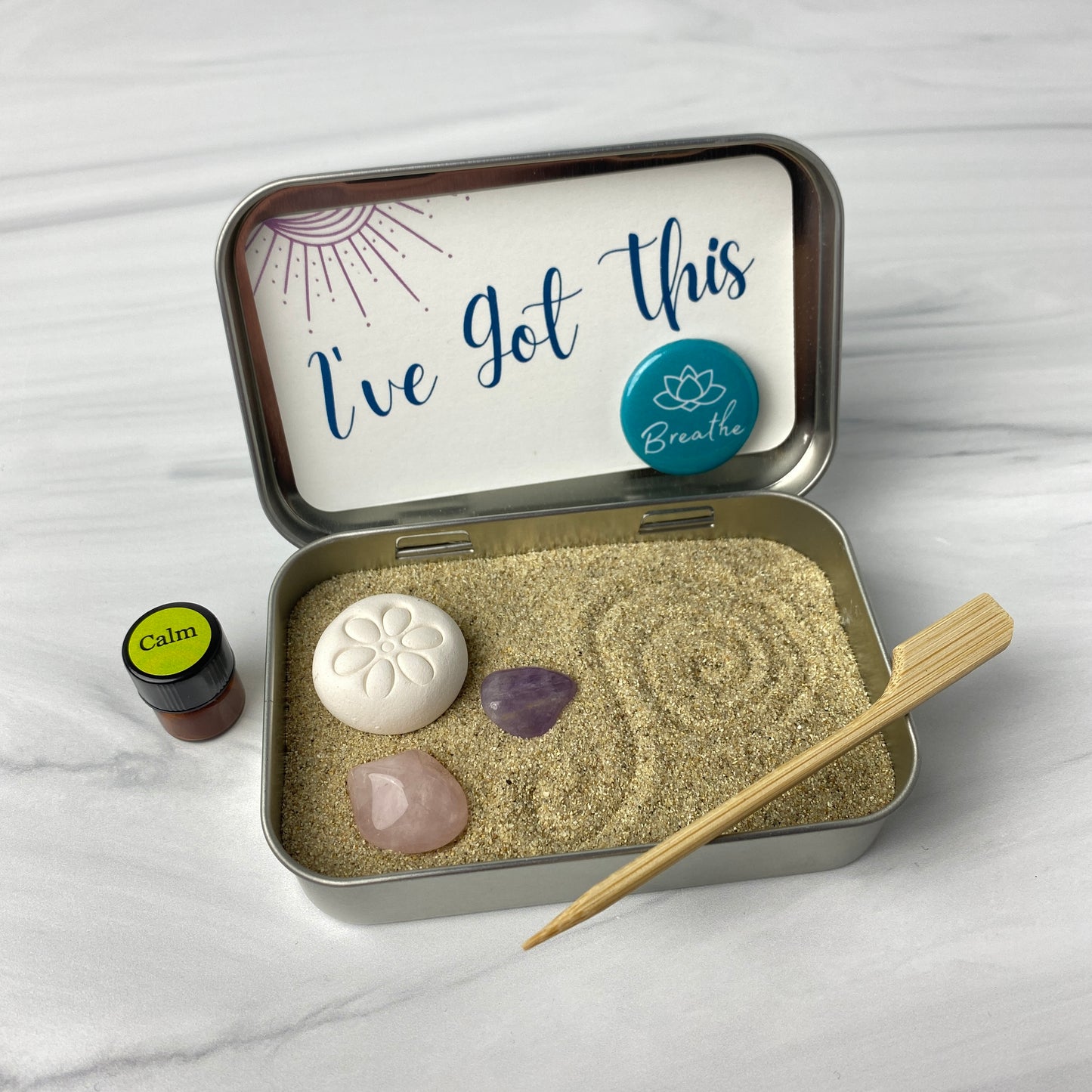 A Moment of Zen mini zen garden Kit