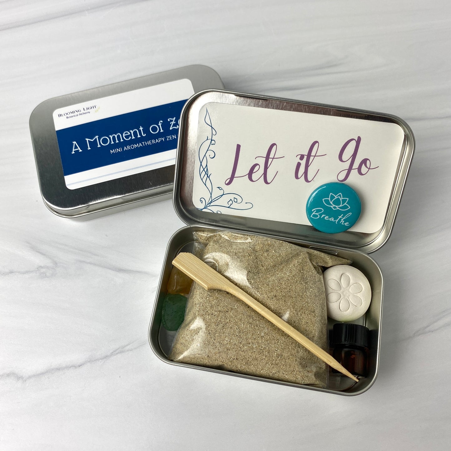 A Moment of Zen mini zen garden Kit