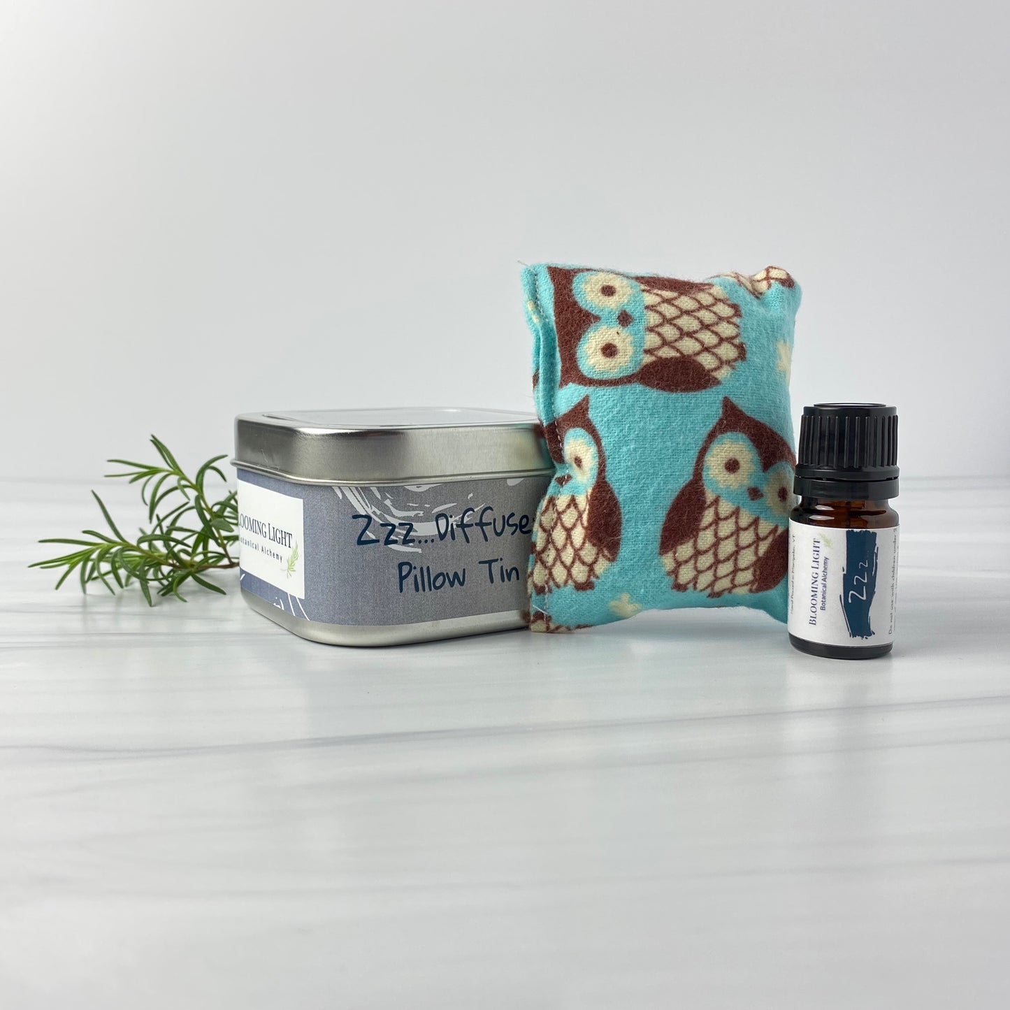 Zzz... Kids Diffuser Pillow Set