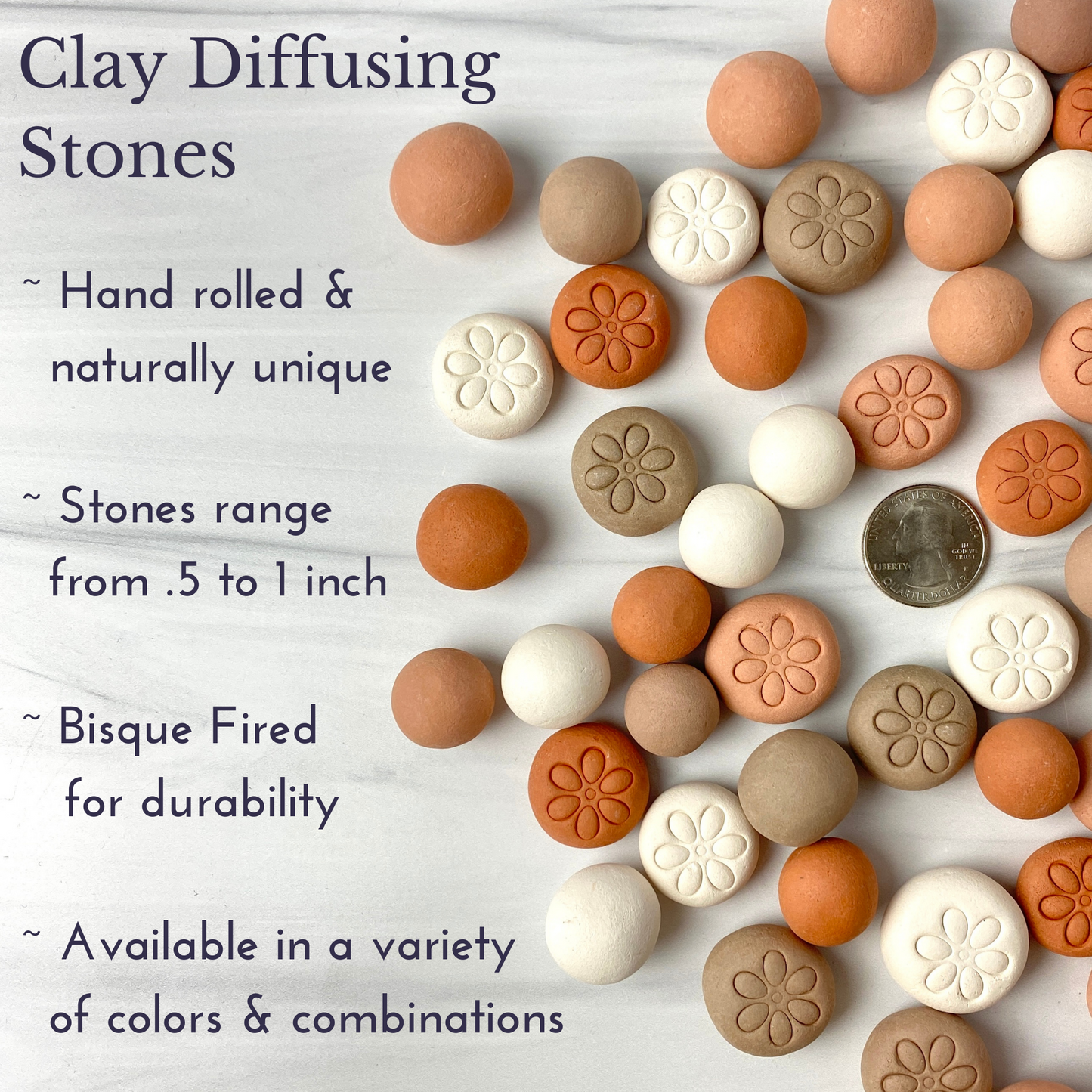 Clay Stones Diffuser Tin