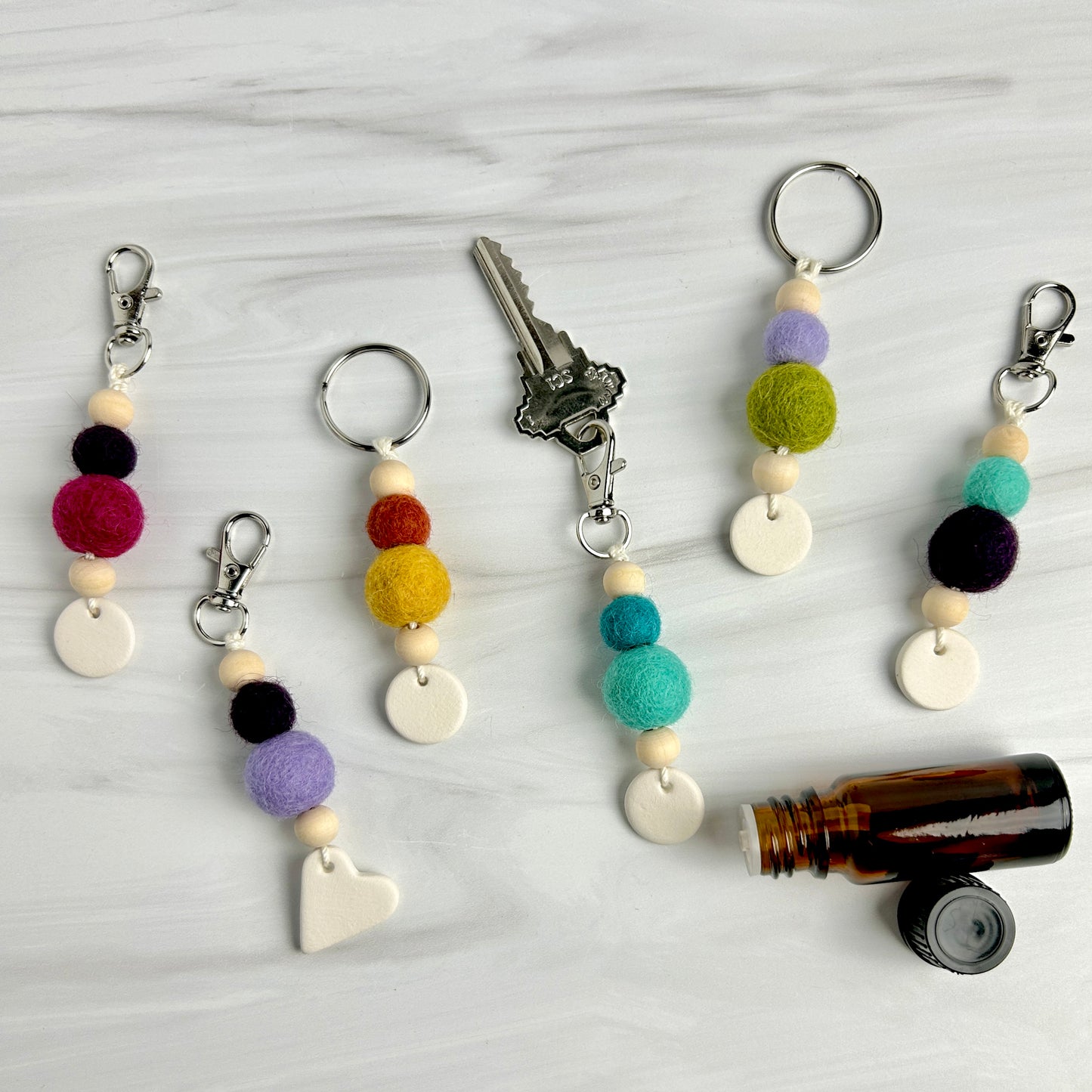 Aromatherapy Diffuser Keychain