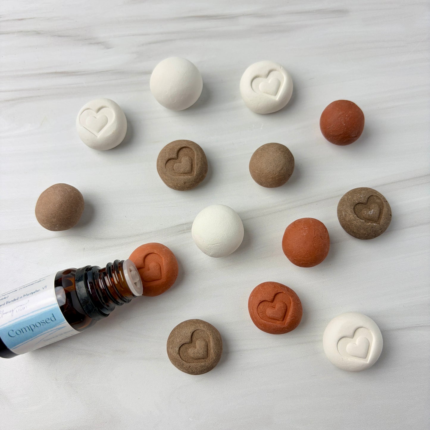 Clay Diffuser Stone Sample: 1 stone