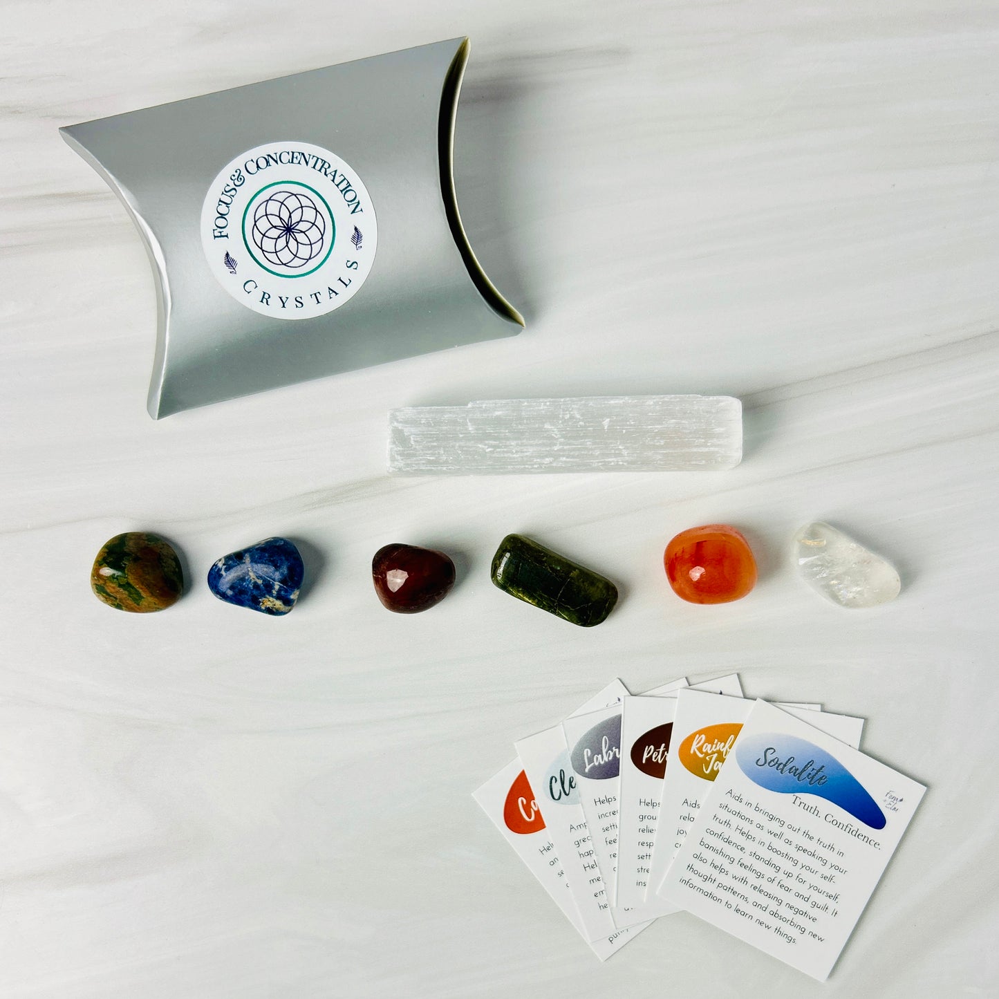 Focus & Concentration Crystal Set