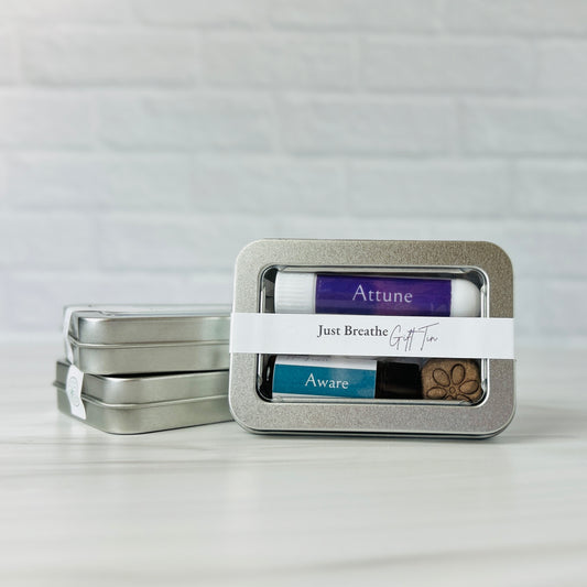 Just Breathe Aromatherapy Gift Tin