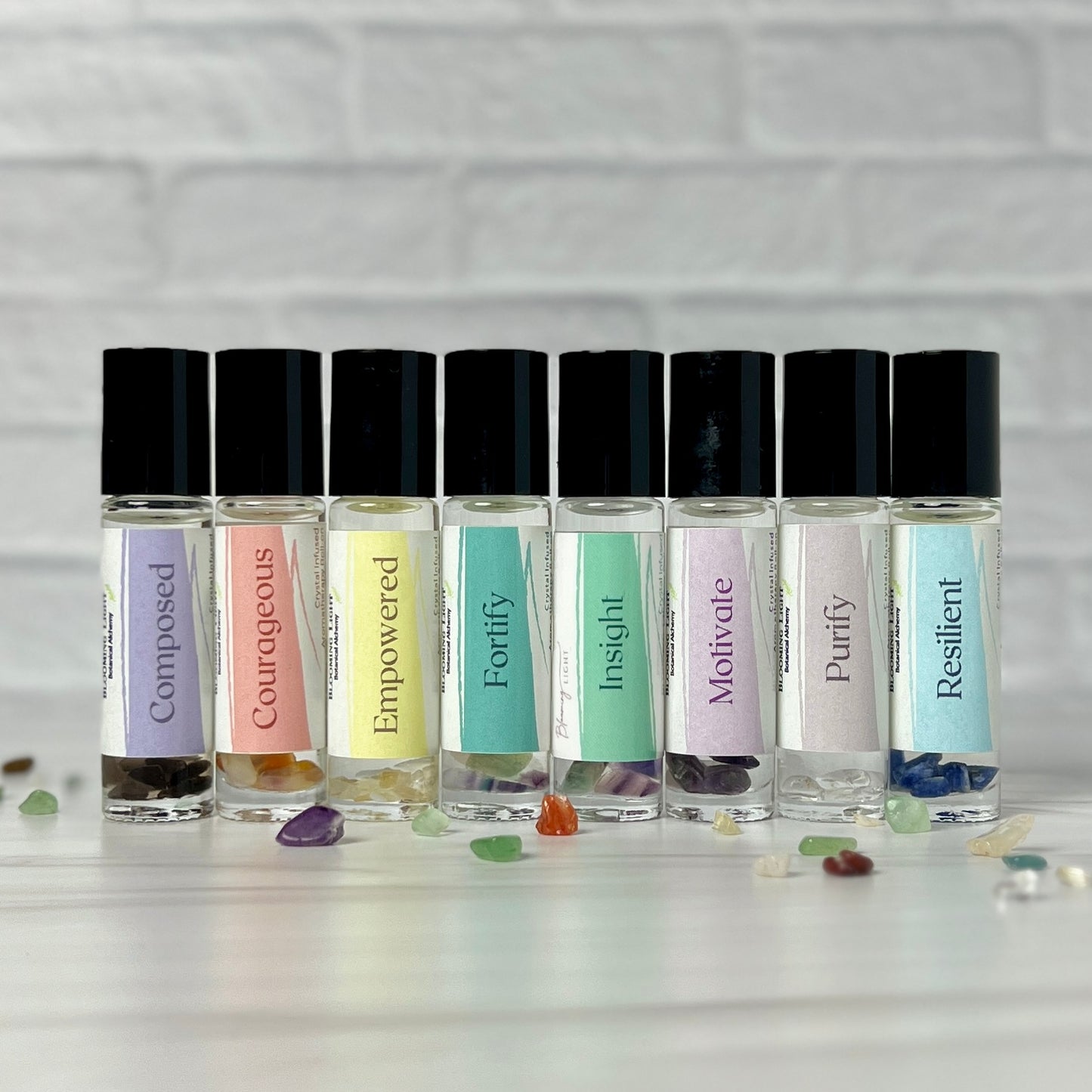 Crystal Infused Aromatherapy Roll-ons