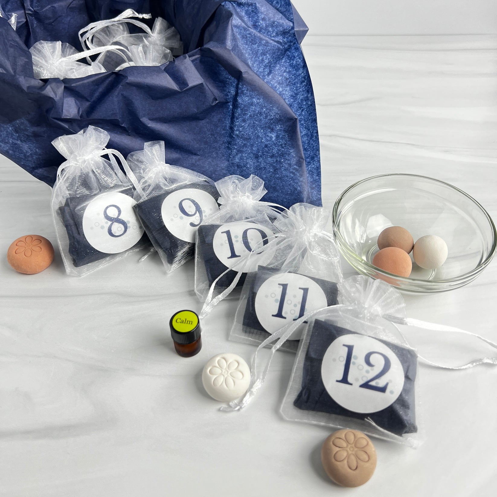 Aromatherapy Advent Calendar 12 or 24 Day BloomingLightVT